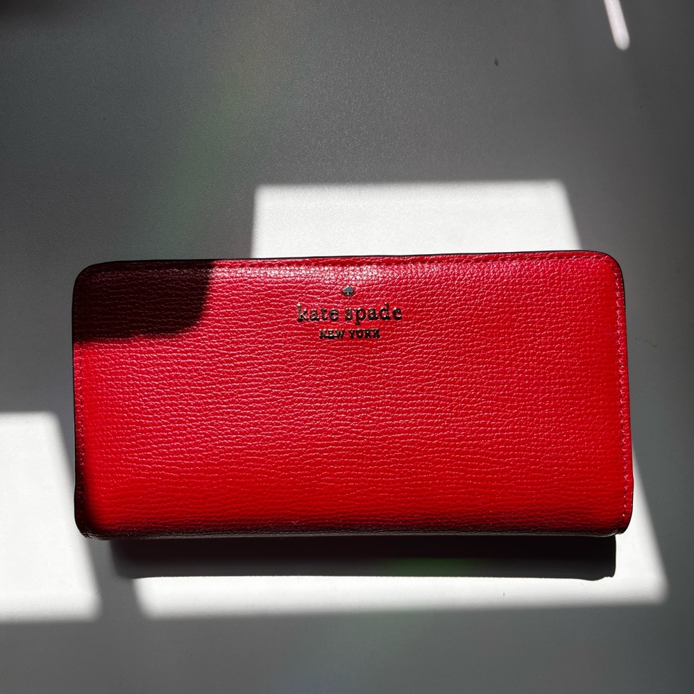 Red Kate Spade wallet